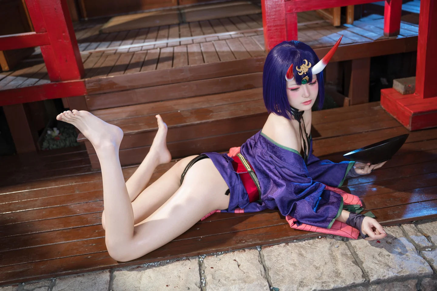 九柒喵 - No.030 酒吞童子 原皮 [92P-805MB] tg@simisebaisi 【丝足阁】037.webp